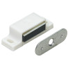 Lot de 4 Loqueteaux Magnétiques Plastique Hettich L.14.5 X L.45.3 Mm
