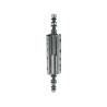 Lot de 2 Paumelles Acier Pour Meuble Hettich L.50 X L.10 Mm