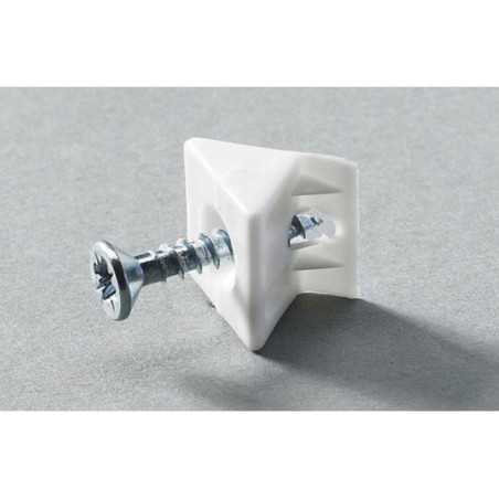 Lot de 20 stabilisateurs dangle pour paroi arrière en plastiqueL.10mm