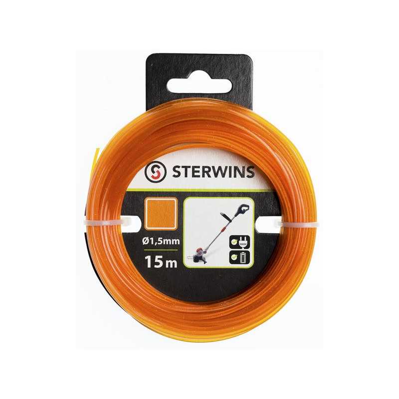 Fil Nylon Sterwins Carré Diam. 1.5 Mm L.15 M
