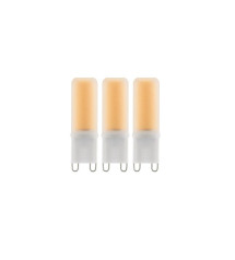 Lot de 3 ampoules led à filament dépoli capsule G9 25 W LEXMAN