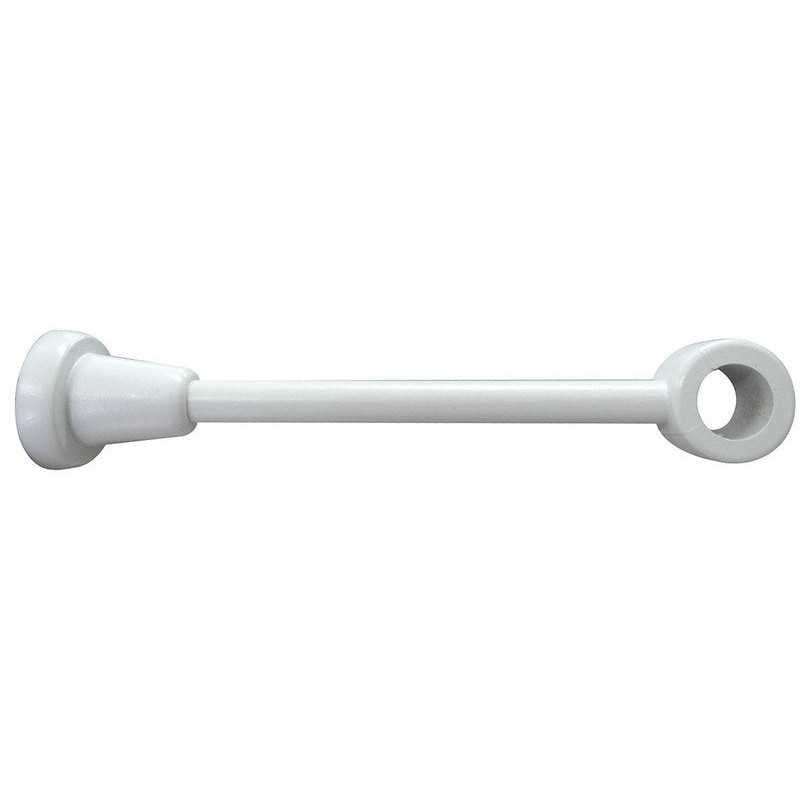 Support de tringle à rideau 28 Mm blanc satiné