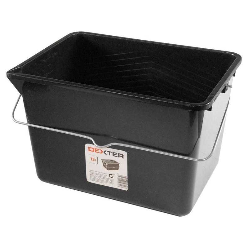 Seau à peinture DEXTER noir 12L