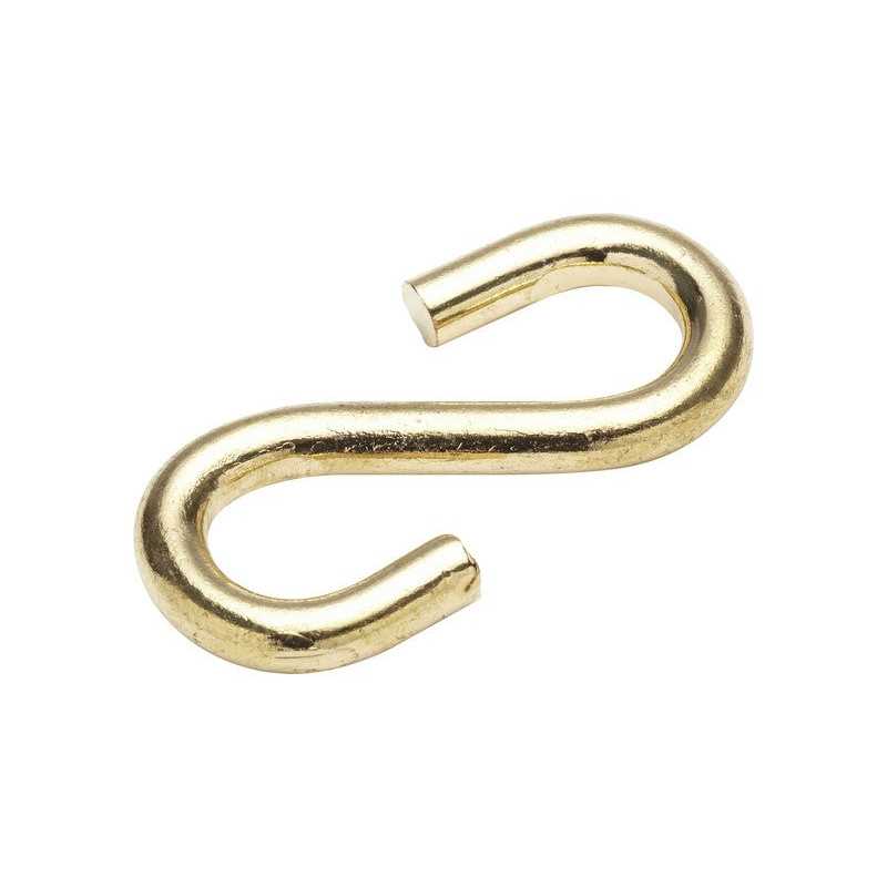Esse égale Ouverte Acier Laitonné Standers L.45 X L.23 X Ep.5 Mm