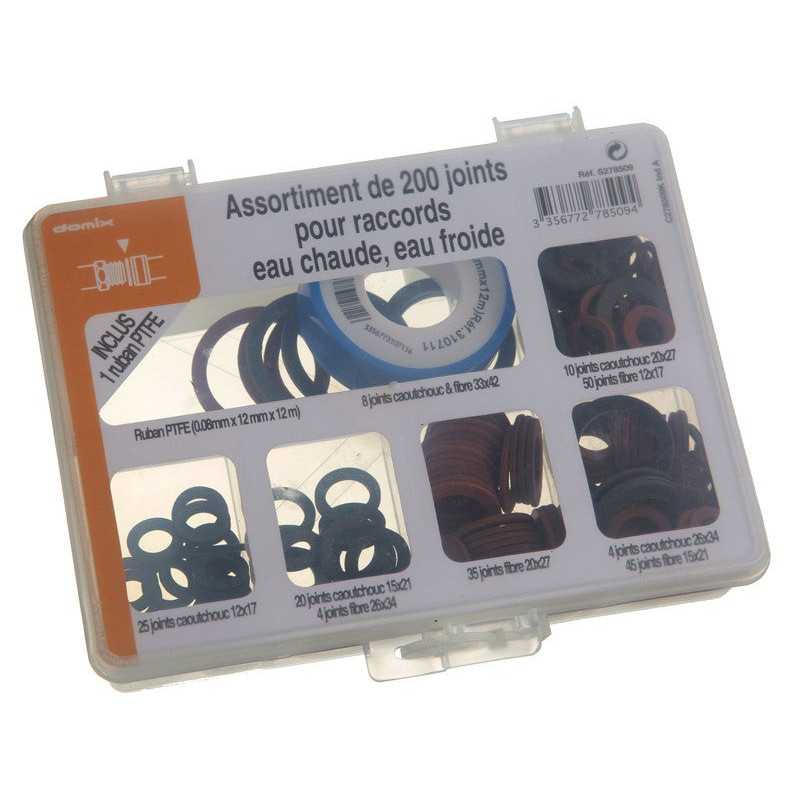 Coffret de 200 joints raccord