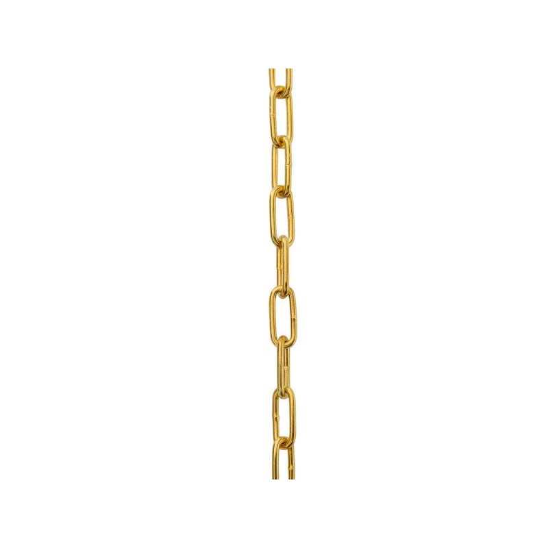 Chaine acierdiam. 2 x L. 8.4 mm x L. 2.5 m