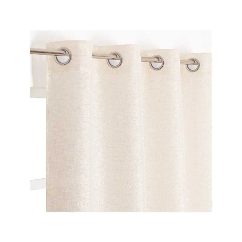 Rideau occultant thermique Dario 135X260 ECRU -  - meilleure qualité