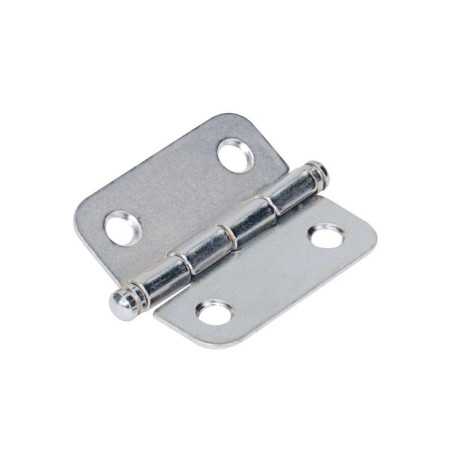 Lot de 2 Paumelles Acier Pour Meuble Hettich L.40 X L.35 Mm