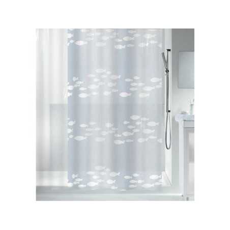 Rideau de douche en peva Sardaigne 180 x 200 cm