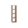 Etagère cube décoratif SPACEO KUB chêne H. 139.3 x L. 36 x P. 31 cm