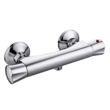 Mitigeur thermostatique douche chrome chromé Nerea -  - meilleure qualité