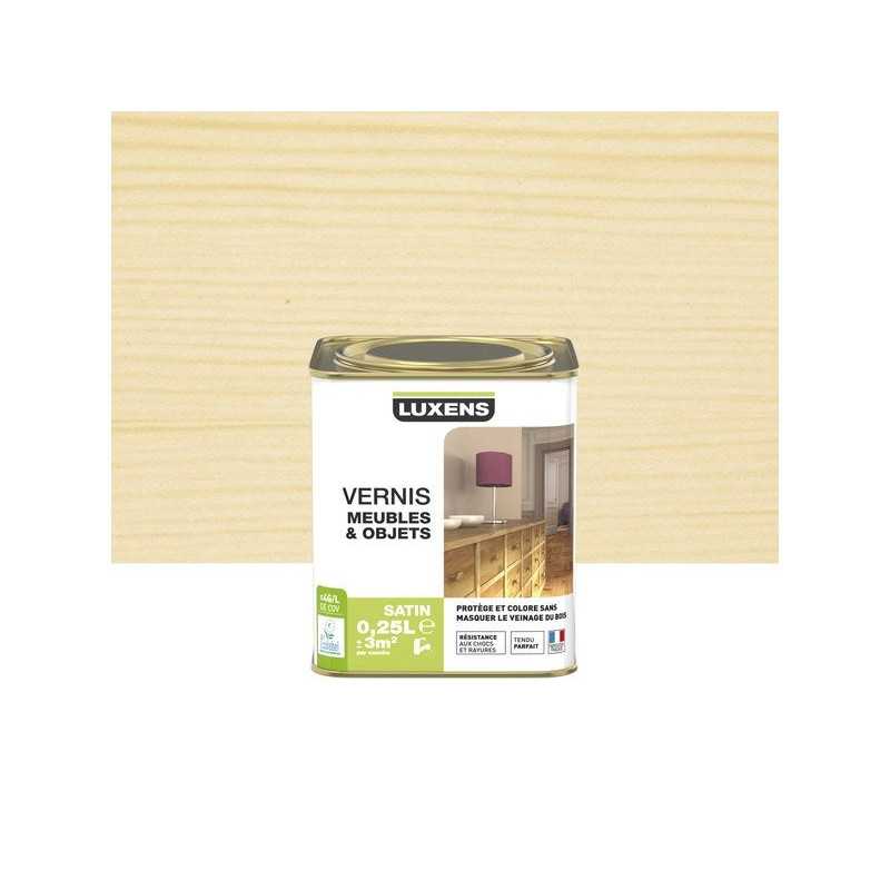 Vernis meuble et objets  Incolore Satiné