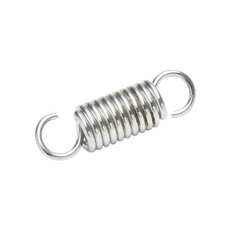 Lot de 4 Ressorts De Traction Acier Standers Diam.3.4 Mm L.18 X Ep.0.8 Mm