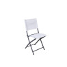 Chaise de jardin NATERIAL EMYS en acier blanc