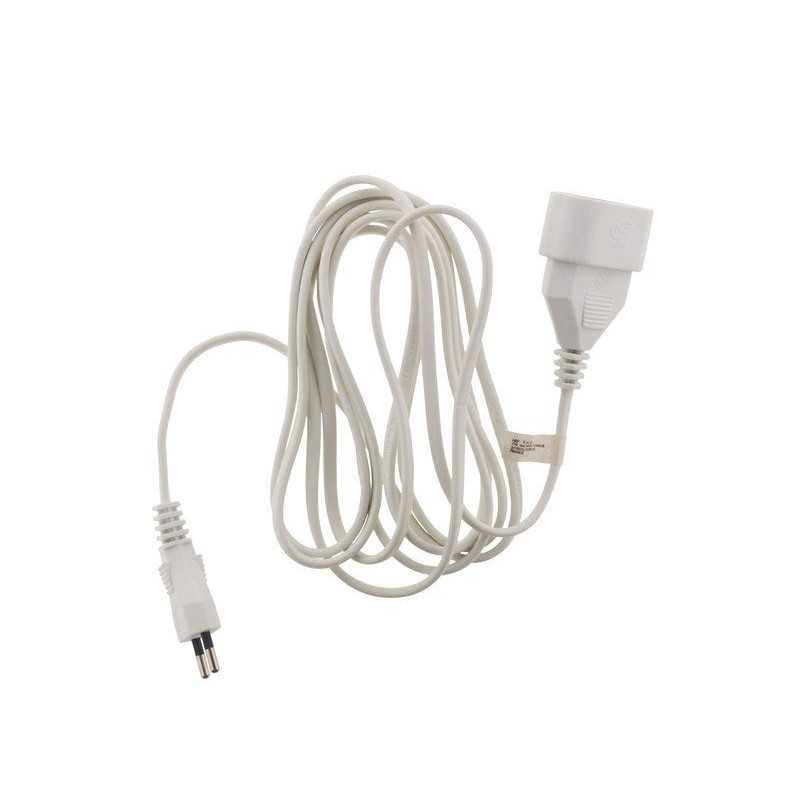 Rallonge électrique ménager L. 2 M Ho3Vvf 2X0.75cm