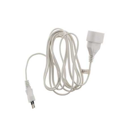 Rallonge électrique ménager L. 2 M Ho3Vvf 2X0.75cm