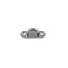 Lot de 2 Platines Avec Anneau Inox L.80 X L.35 Mm