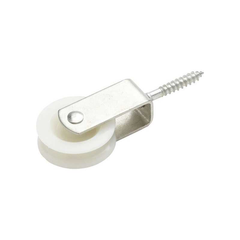 Poulie à Vis Acier Zingué Standers Diam.40 X L.95 X