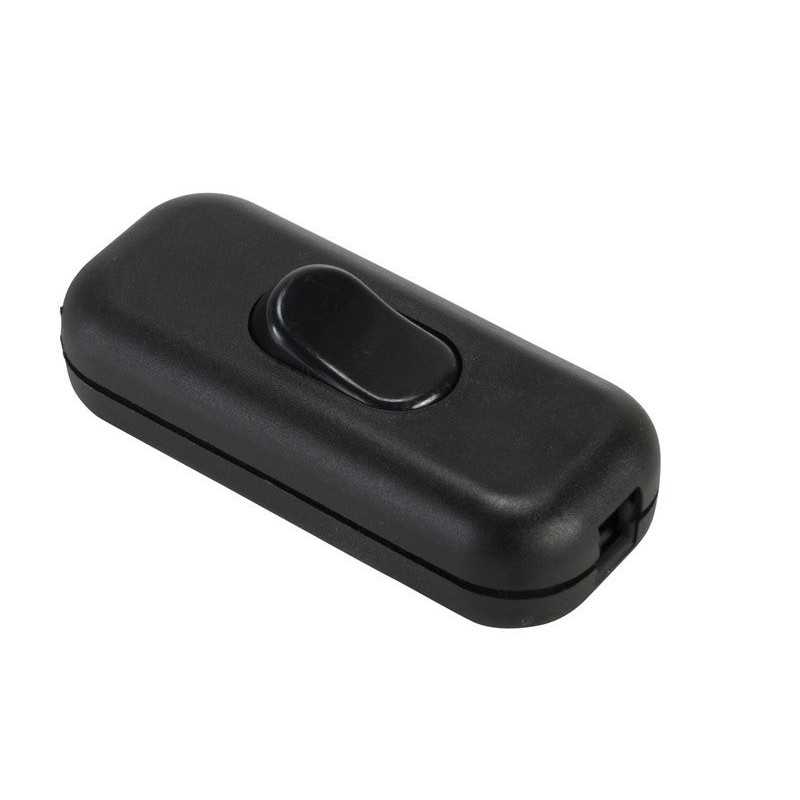 Interrupteur noir 2 A 500 W Maxi
