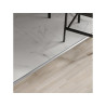 Barre de seuil adhésive ou à visser métal 830x30mm Mat métallique