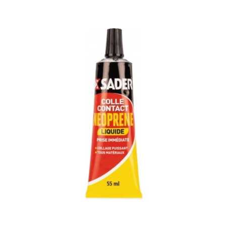 Colle Néoprène Liquide Multi - Usages Sader 55 Ml