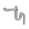 Solution gain de place evier 1 cuve diam. 90 mm