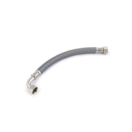 Flexible dalimentation 100 cm coude fem-fem 15 x 21 polyéthylène ondulé 10 ans