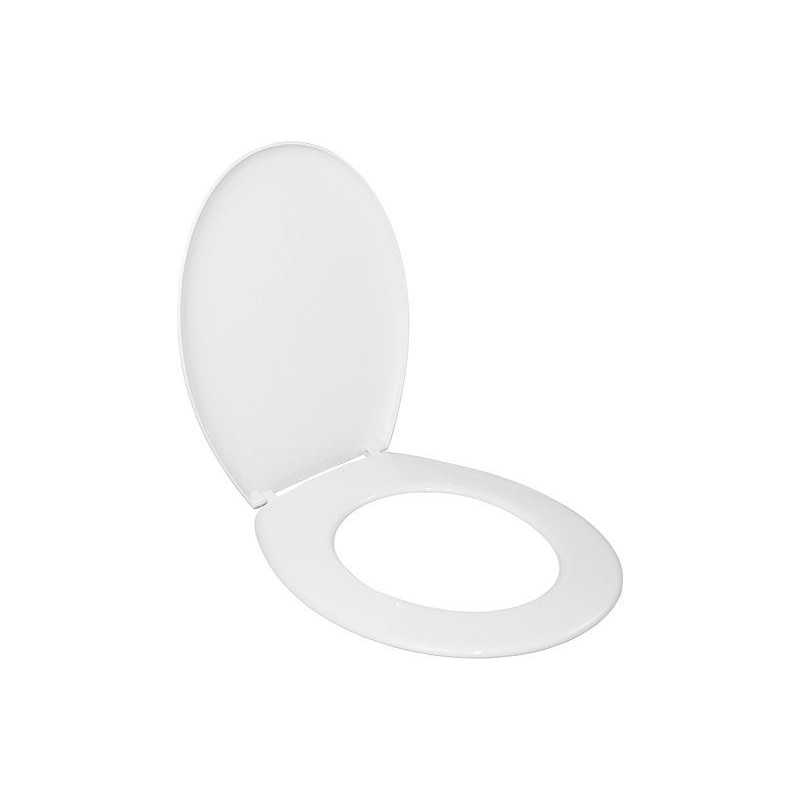 Abattant plastique thermosouple Essential blanc n°0
