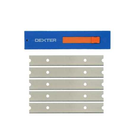 5 lames DEXTER pour grattoir 100mm -  - meilleure qualité