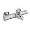 Mitigeur thermostatique de baignoire chromé