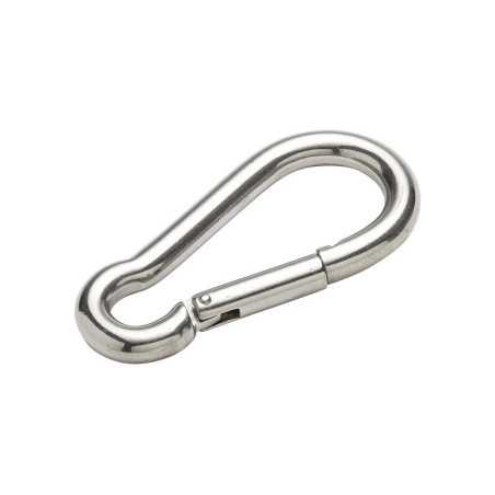 Mousqueton Inox Standers L.100 X L.10 Mm