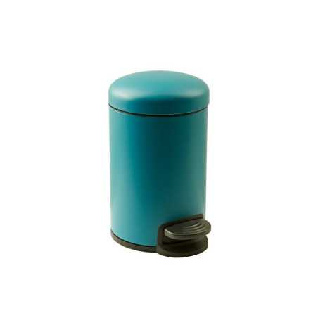 Poubelle de salle de bains 3L bleue SENSEA Easy