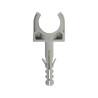 Lot de 10 Clips Et Chevilles Diam.16 L.60 Mm