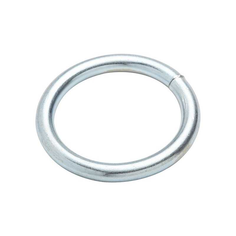 Lot de 2 Anneaux Acier Zingué Standers L.55 X L.55 X Ep.6 Mm