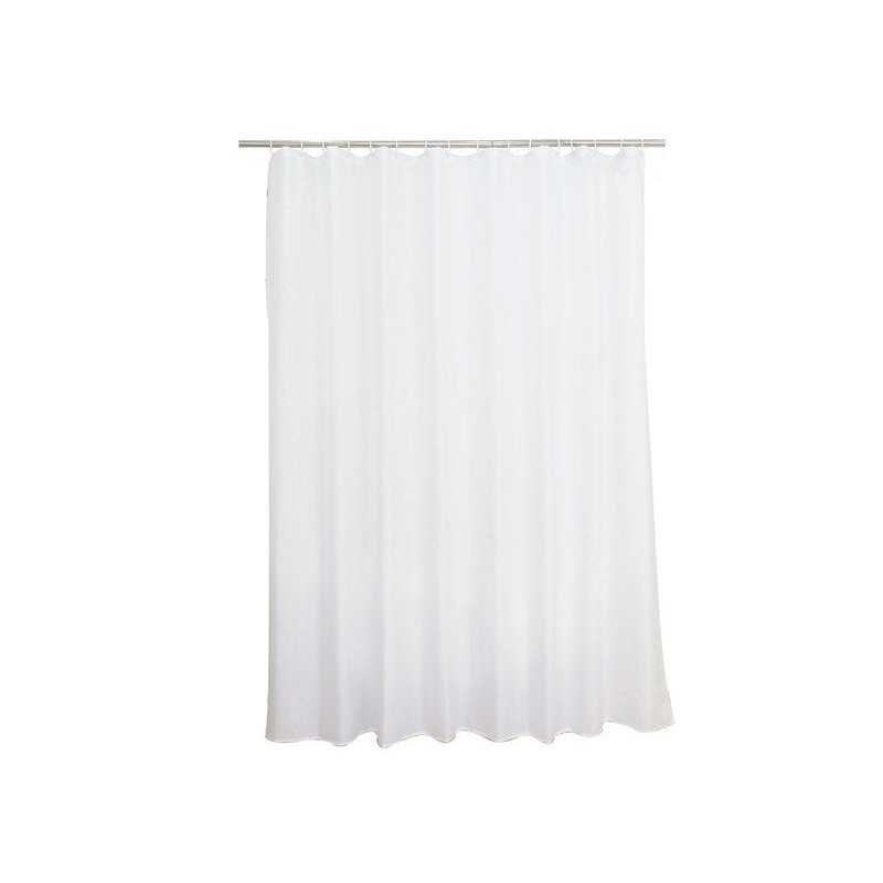 Rideau De Douche En Textile White Nà?Â°0 L.240 X H.200 cm Happy Sensea -  - meilleure qualité