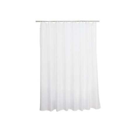 Rideau De Douche En Textile White Nà?Â°0 L.240 X H.200 cm Happy Sensea -  - meilleure qualité