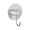 Lot de 4 petits crochets 1 tête chromé Static-loc -  - meilleure qualité
