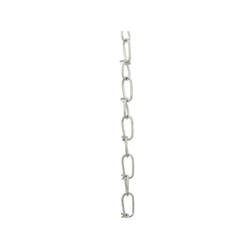 Chaine acier STANDERS diam. 1.4 x L. 8 mm x L. 2.5 m