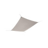Voile d'ombrage rectangulaire taupe L.400 x l.300 cm -  - meilleure qualité