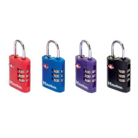 Lot de 2 Cadenas à Combinaison Master Lock Zinc L.35 Mm