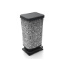 Poubelle de cuisine à pédale Rotho Polypropylène 40 L