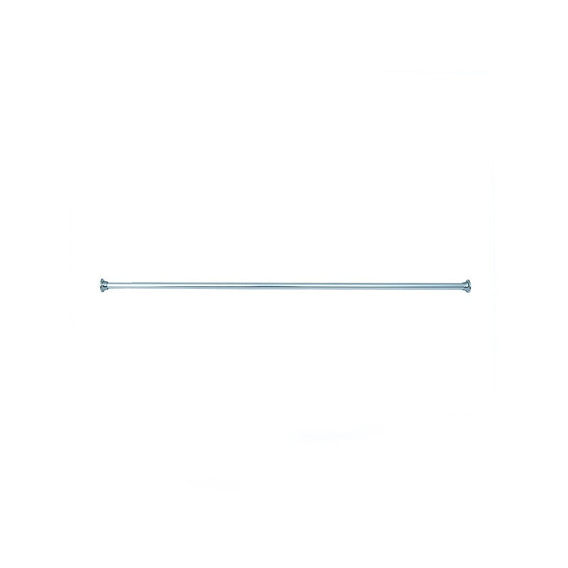 Barre droite extensible L.220 cm SENSEA chrome -  - meilleure qualité