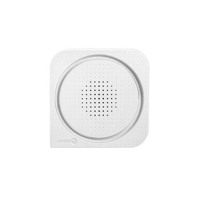 Sonnette Sans Fil Lexman Enfichable Et Flash D02 Blanc