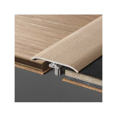 Barre de seuil alu 3 en 1 décor 10 effet bois830x37mm