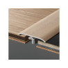 Barre de seuil alu 3 en 1 décor 10 effet bois830x37mm