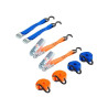 Lot de 2 sangles 25 mm x 200 cm1 20kg + 2 cliquets