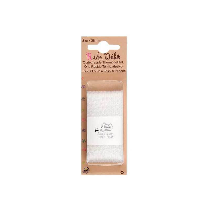 Ourlet thermocollant polyamide blanc -  - meilleure qualité