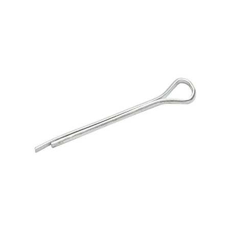 Lot de 20 goupilles fendues acier Diam.1.2 Mm L.20