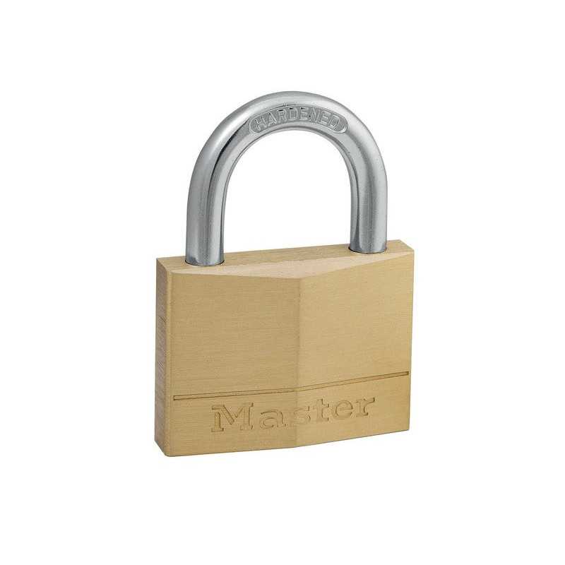 Master Lock 150Eurd Cadenas à Clé En Laiton Doré 68 X 5 X 14 Cm