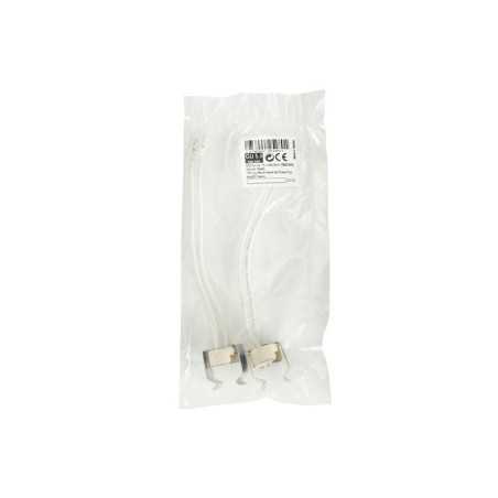 Douille électrique à Baïonette Gu5.3 céramique Blanc